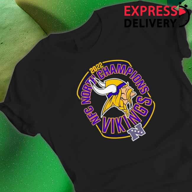Vikings Football 2022 NFC North Champions Long Sleeve T Shirt
