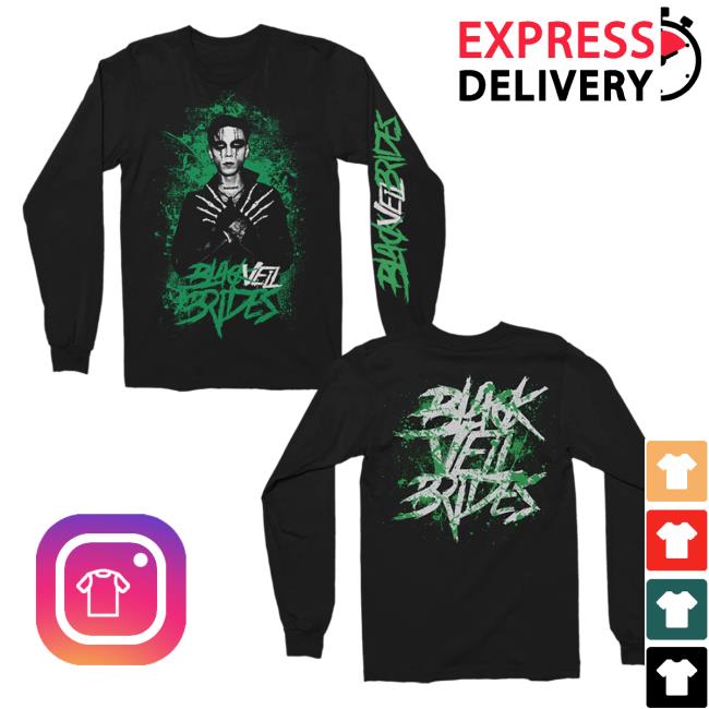 Official Black Veil Brides Merch Store Black Veil Brides Trinity Tour T Shirt Black Veil Brides Clothing Shop