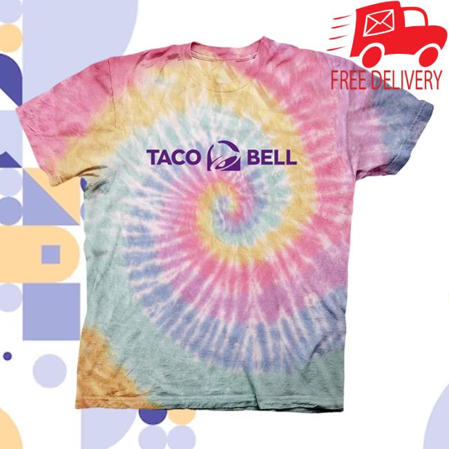 Official Taco Bell Apparel Clothing Store Shop Tie Dye Taco Bell Top Shirt Tacobell Merch