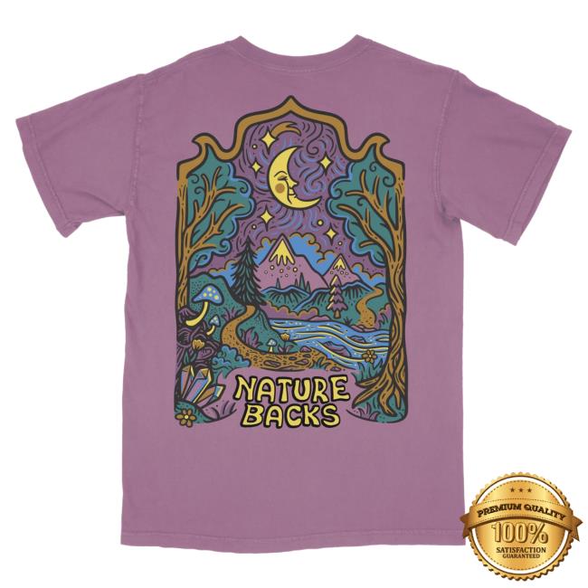 Official Nature Backs Clothing NatureBacks Luna (Berry) Tshirt