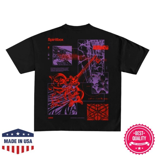 Jaded Black T Shirt Spirit Box