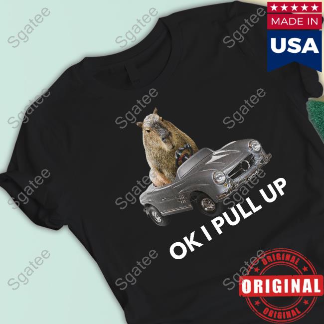 Capy Car Hoodie Capybara Man