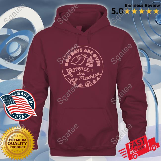 Official Florence And The Machine Merch Dog Days Are Over Hoodie