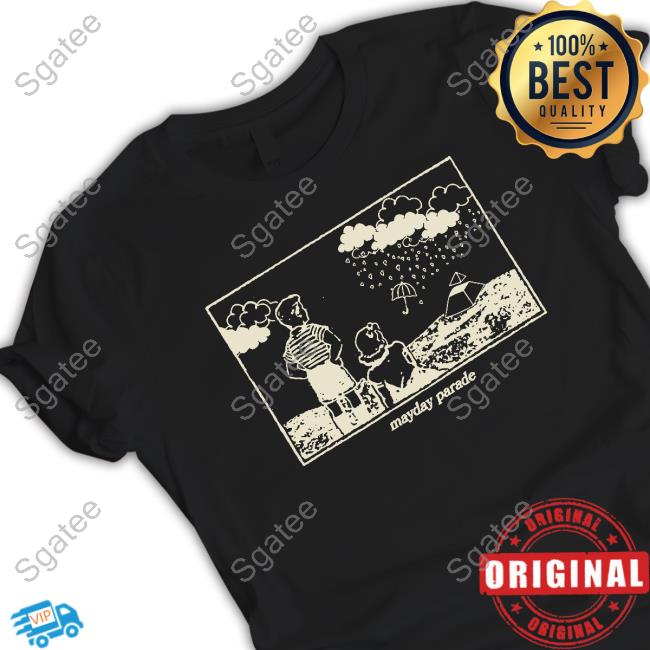 Official Mayday Parade Merch Dreamin' Black Shirt 2023
