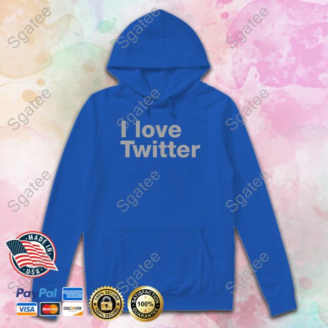 Elon Musk I Love Twitter T-Shirt