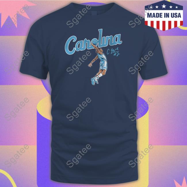 Unc Basketball Carolina Caleb Love Dunk Shirts
