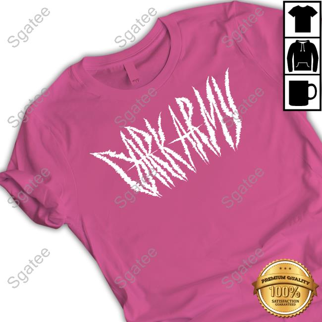 Small Dark One Dark Army Metal Shirt