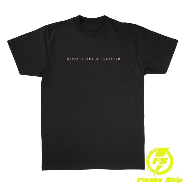 Seven Lions Merch Store Seven Lions X Illenium Tee – Sevenlions Clothing Shop Apparel