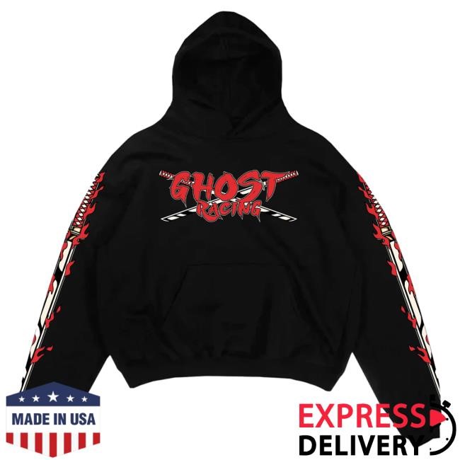 Official Ghost Racing Clothing Kill Bill Dupe Attractive Hoodie - Black