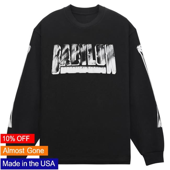 Official Babylon LA Crowbar Long Sleeve T-Shirt