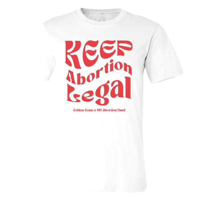 Golden Gems Official Shop Keep Abortion Legal Crewneck Sweatshirt