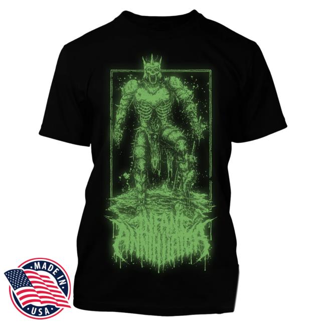 Official Indie Merch Store Infant Annihilator Plague Bringer Attractive Shirt Black Green IndieMerchStore