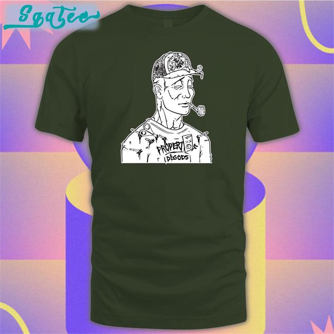 Smoking DeGods Shirt White