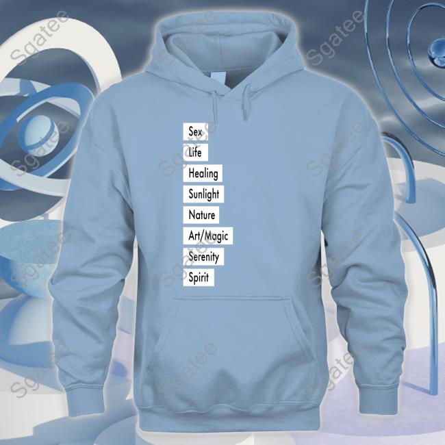 Sex Life Healing Sunlight Nature Art Magic Serenity Spirit Tee