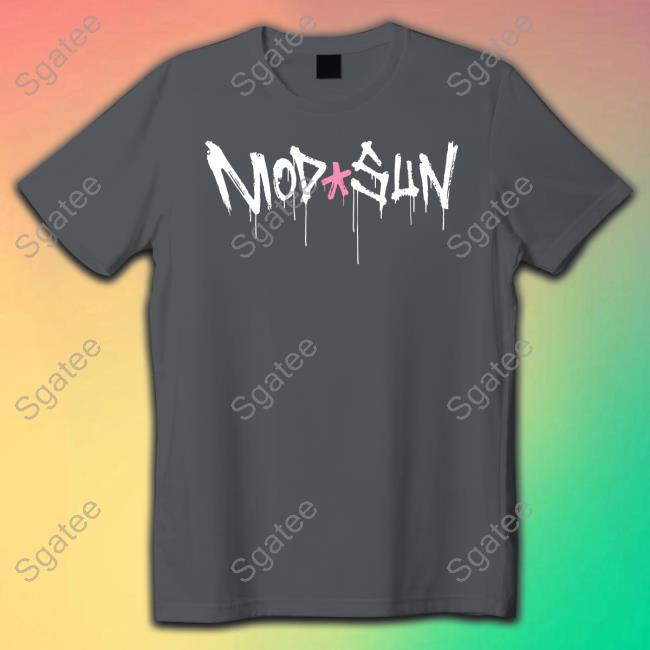 Mod Sun Merch Drip Logo Black Shirts