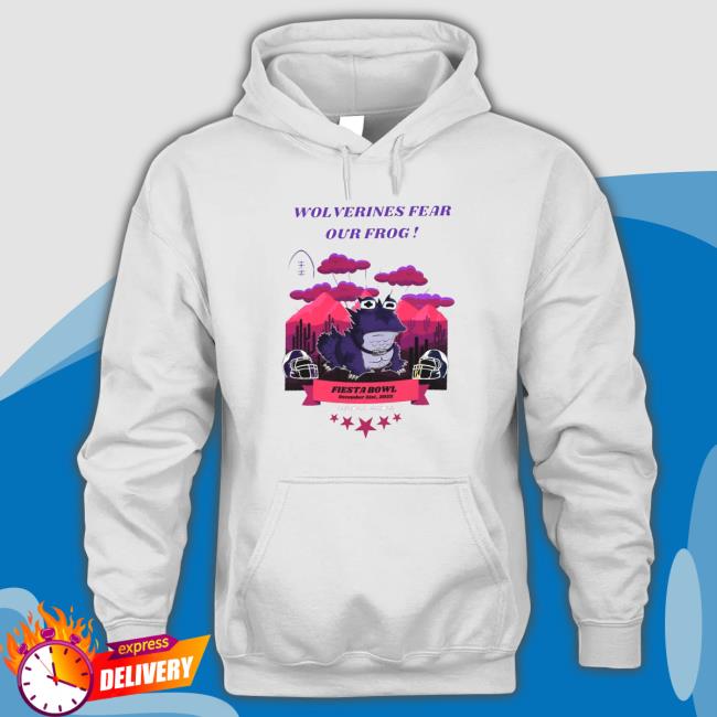 Official Wolverines Fear Our Frog Hypnotoad Fiesta Bowl 2022 Best Art Hooded Sweatshirt Official Wolverines Fear Our Frog Hypnotoad Fiesta Bowl 2022 Best Art Tee