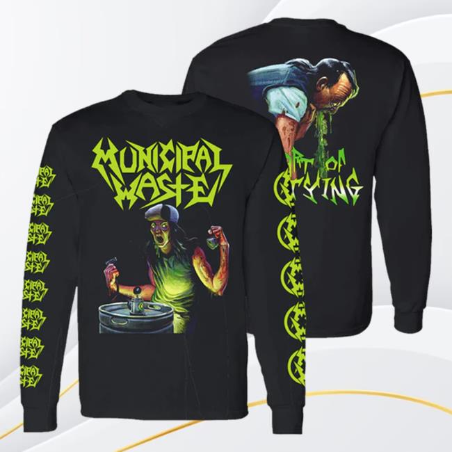 Municipal Waste Art Of Partying Hoodie