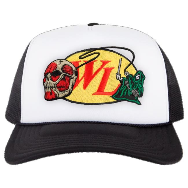 Official Warren Lotas Merch Store Reelin' Muscle Man Trucker Hat