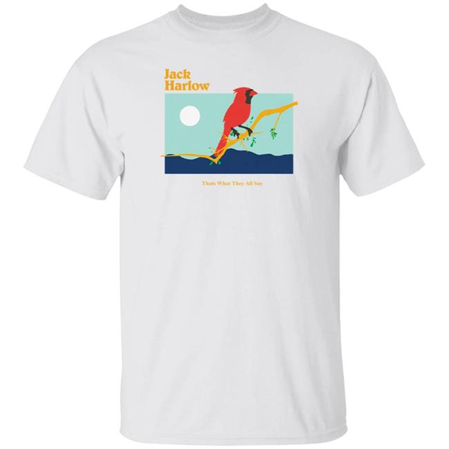 Jack Harlow Tour Merch Cardinal Shirt