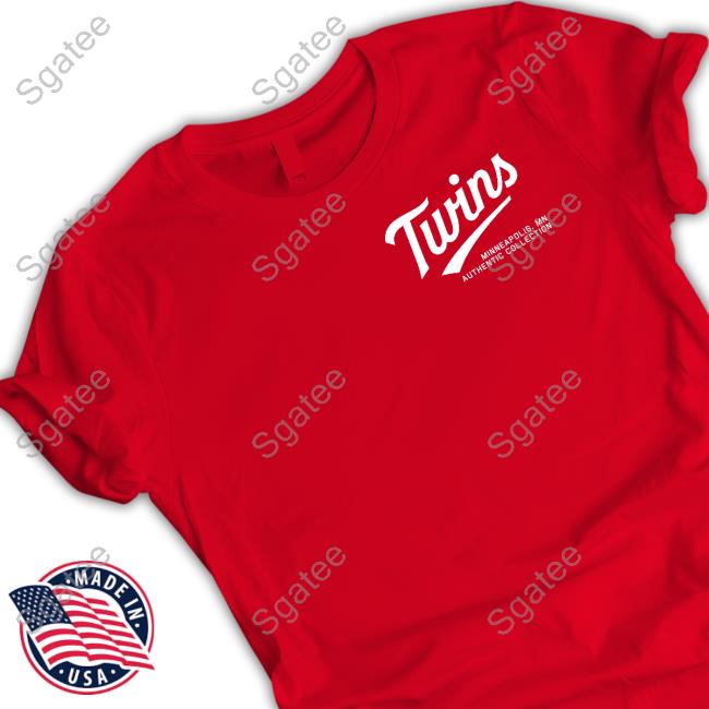 Twins Minneapolis Mn Authentic Collection New Tee