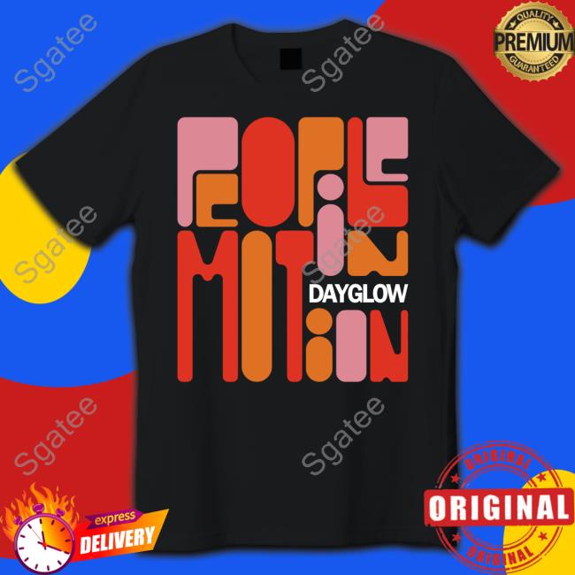 Dayglow Band Pop Art Motion Shirt