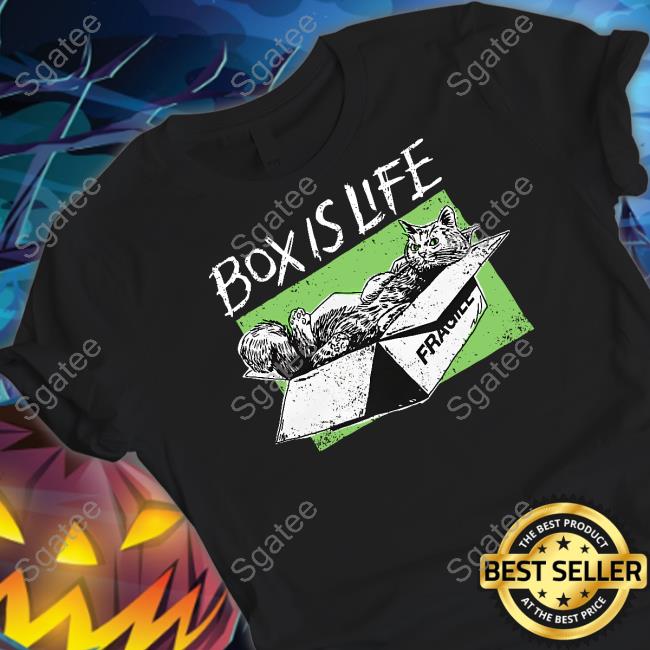 Box Is Life Hoodie Black