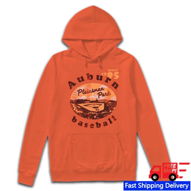 Auburn Tigers Distressed Plainsman Park Baseball Shirt