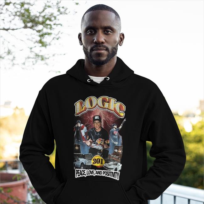 Logic Peace Love And Positivity Shirt