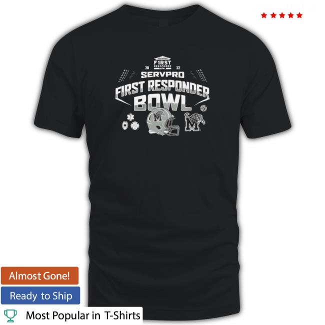 Memphis Tigers 2022 First Responders Bowl Bound New Shirt Memphis Tigers 2022 First Responders Bowl Bound T shirt