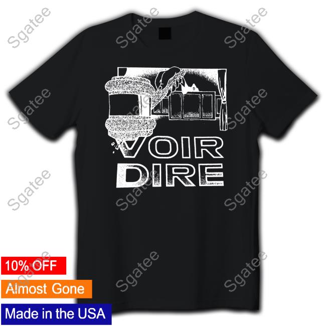 Earl Sweatshirt Merch Voir Dire Black Crewneck Sweatshirt