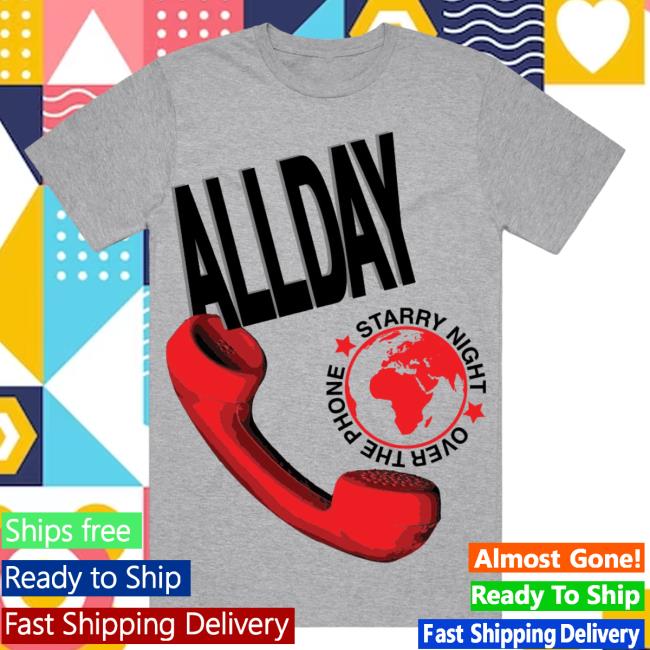 Official Allday Merch Store Allday / Phone Shirt