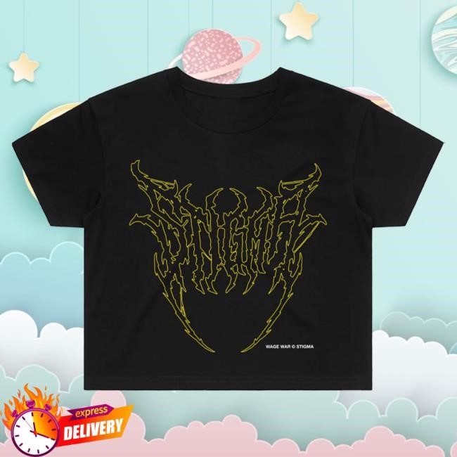 Official Wage War Merch Store Wage War Death Crop Top Tees
