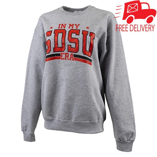 Official Sdsu Bookstore Sdsu Merch Store In My SDSU Era Pull Over Hoodie