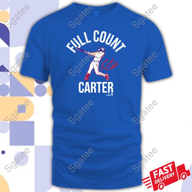 Official Breakingt Evan Carter Full Count Carter Tee Shirt