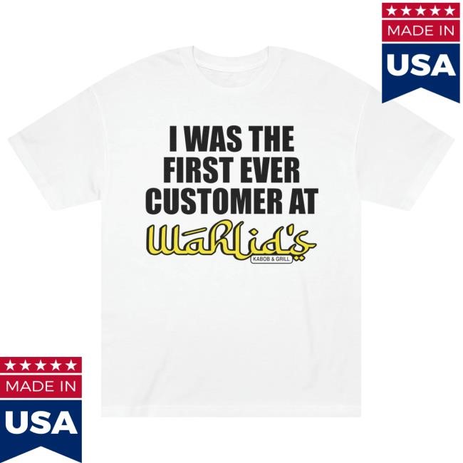 Official Wahlid Clothing 1St Customer T-Shirt
