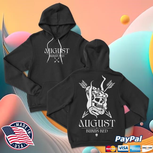 August Burns Red Official Store Snake Arrow Hooded Sweatshirt