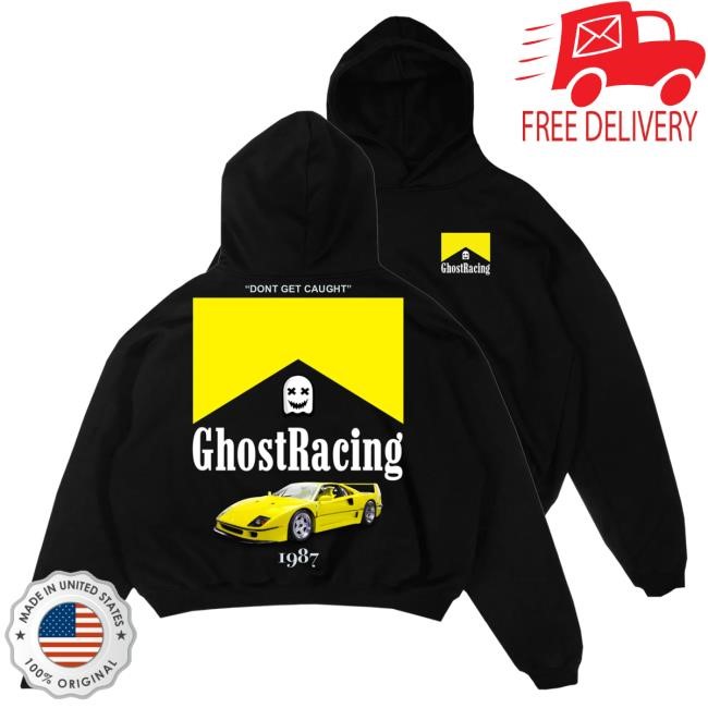 Official Ghost Racing Yellow F40 Crewneck Sweatshirt - Black