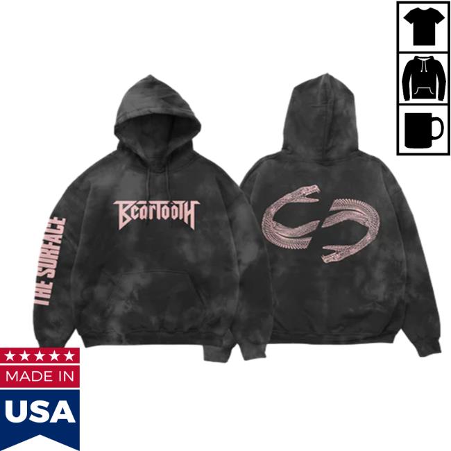 Beartooth The Surface Snake Tie Dye Sweatshirt