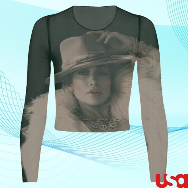 Official Jennifer Lopez Merch Store Jennifer Lopez ...Now Iconic Sheer Long Sleeve Tshirt Jennifer Lopez Apparel Clothing Shop JenniferLopez