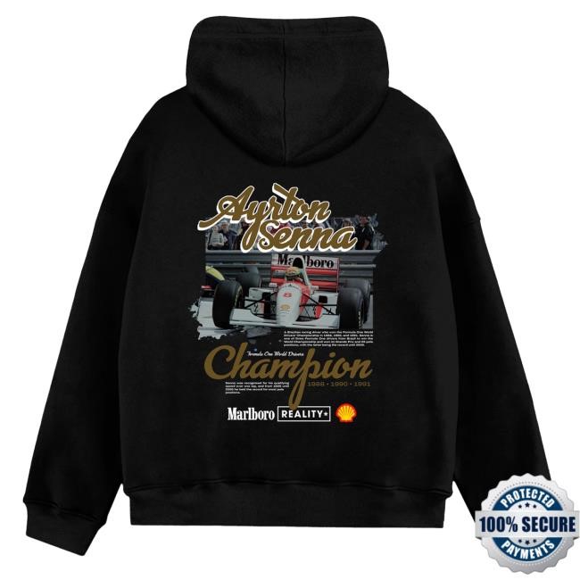Official Reality Racing Merch Store Reality Racing Senna Champion Hoody RealityRacing