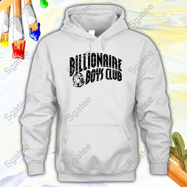 Billionaire Boys Club Classic Curve Logo Hoodie White