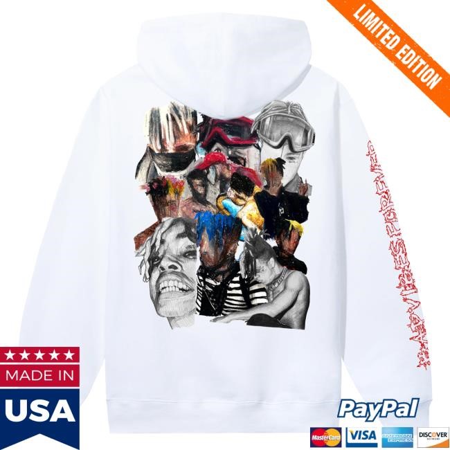 Xxx Tentacion Forever Hood Black | Xxxtentacion Official Merch Store Shop