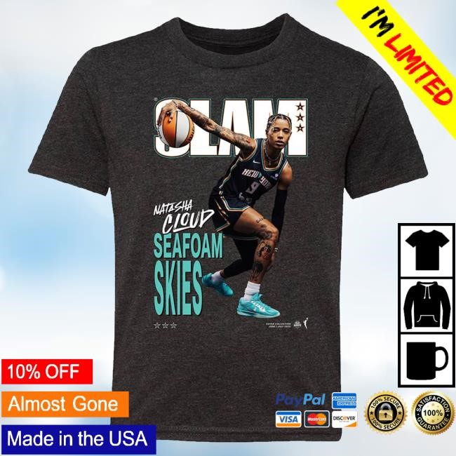 Official Slam Goods SLAM Youth Cover New Shirt - Natasha Cloud (SLAM 256)