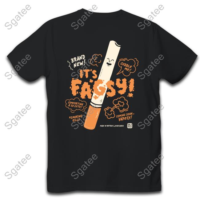 Elisand John Merch Brand Now It's Fagsy Back Print Crewneck Sweatshirt