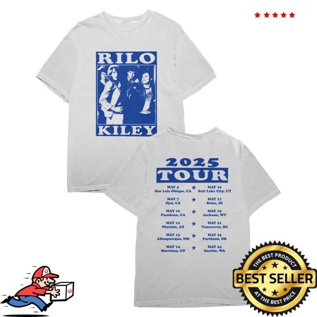 Official Rilo Kiley Photocopied May 2025 Tour Shirts