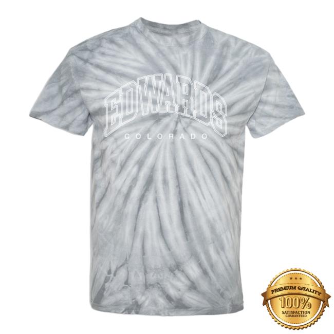 Official Hometown Apparel Edwards Colorado Inline Tie-Dye Cyclone Pinwheel T-Shirt 3D All-Over Printed