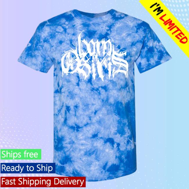 Official Born Of Osiris Bow Down Royal Crystal Wash T-Shirt