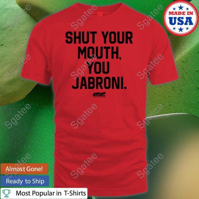 Raygun Custom Merch Travis Kelce Shut Your Mouth You Jabroni T Shirt