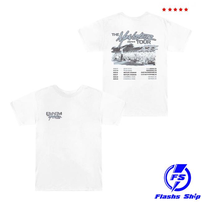 Official Eminem Merch Store Slim Shady Eminem Mmlp2 Monster Tour Shirt New Eminem Apparel Clothing Shop SlimShady