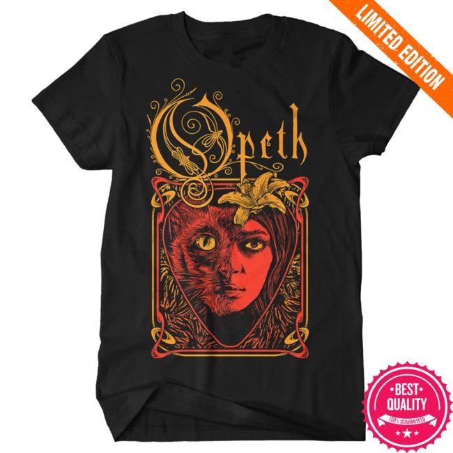 Official Opeth Merch Opeth - 'Catwoman' Popover Shirt